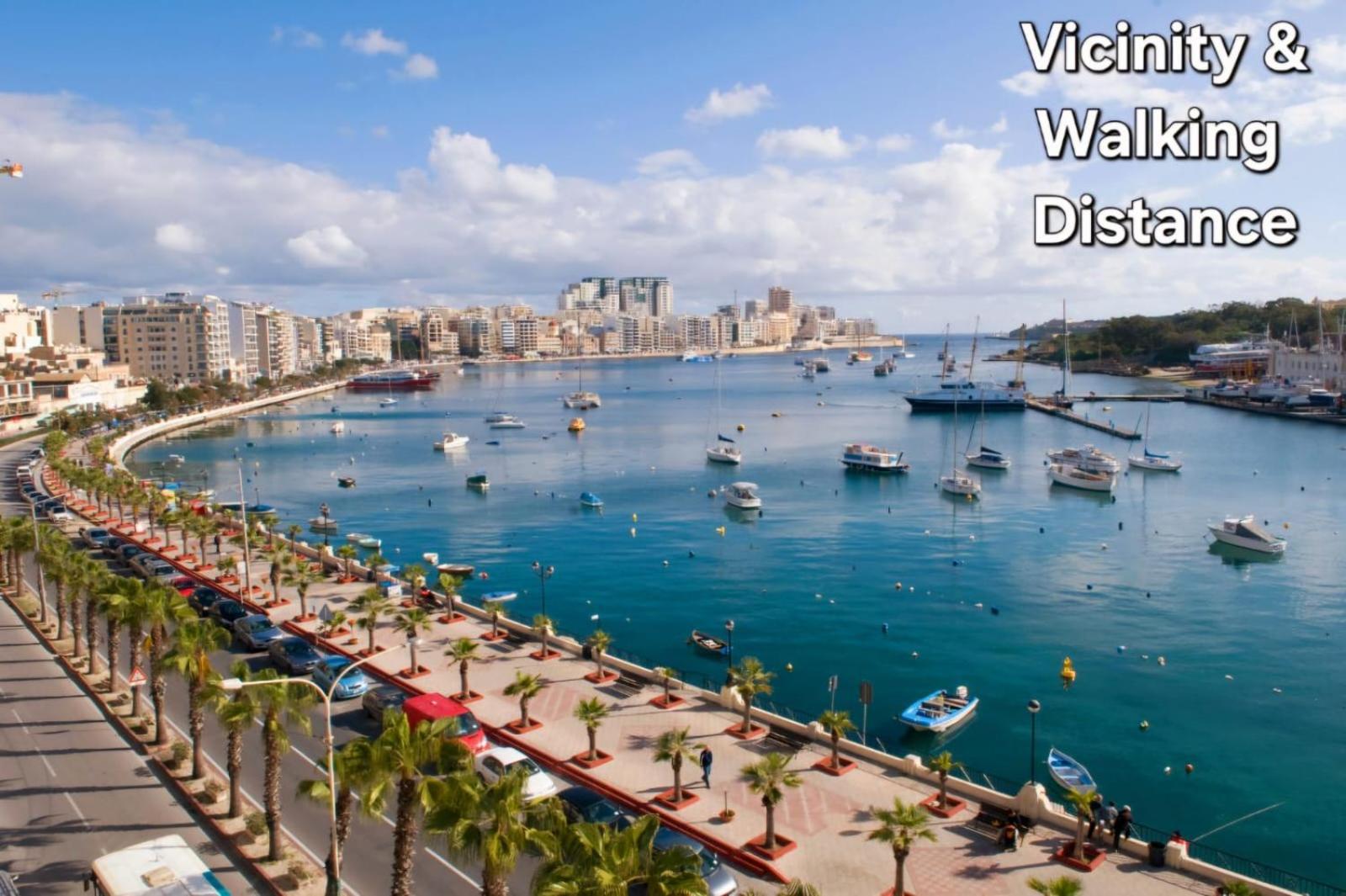 Modern Sliema Apartment Near Sea Εξωτερικό φωτογραφία